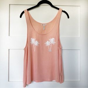 VS PINK Palm Tree Tank Top